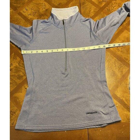 Patagonia Regulator R Purple Small Fine Grid Fleece Pullover Shirt Size XS 41610 - Picture 8 of 9